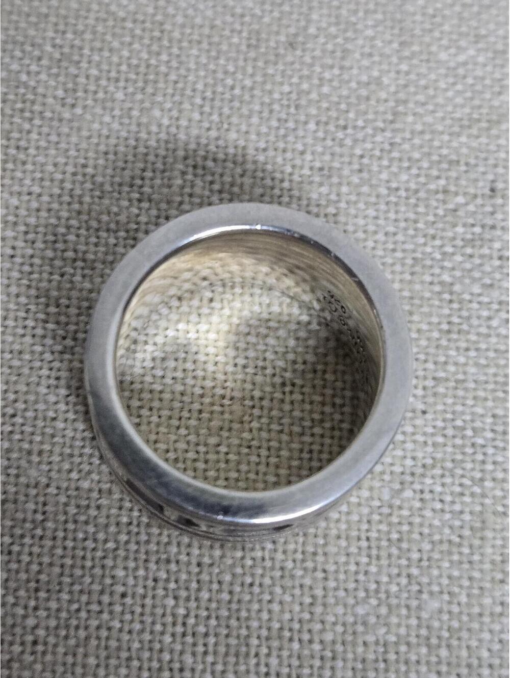 Vintage Tiffany & Co. Atlas Wide Band Ring 1995 Sterling Silver 925 Size 4.5 EUC - Picture 6 of 8